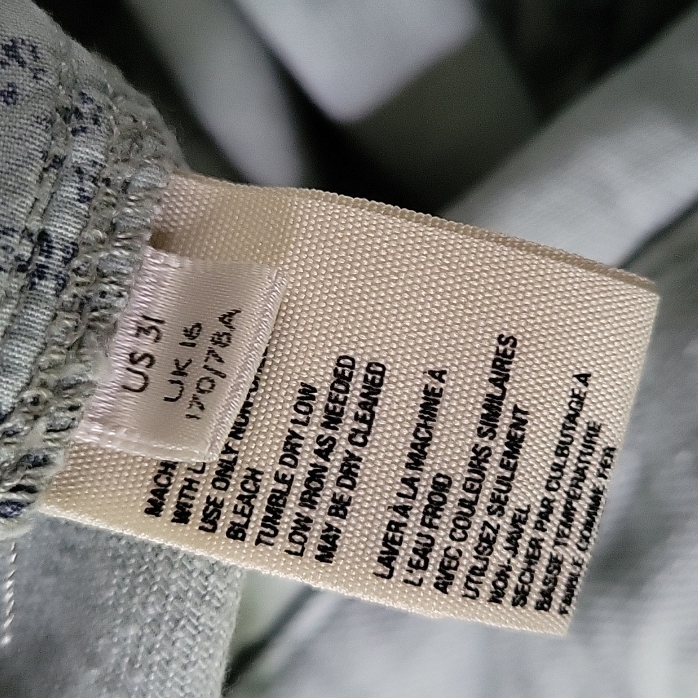 We The Free womens Paloma slouchy jeans mint sz 31 - Picture 6 of 8